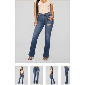 Woman’s Jeans Medium Blue Wash